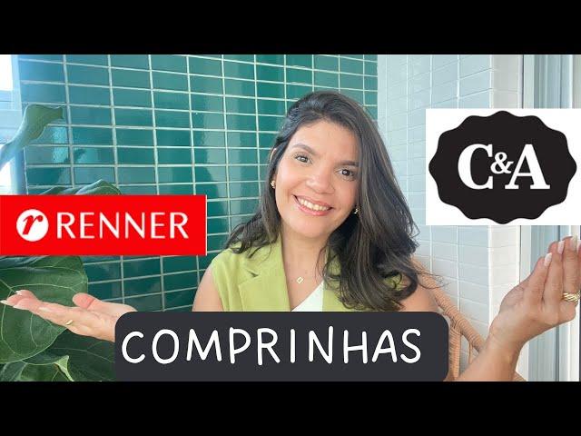 COMPRINHAS DA RENNER E C&A PROVANDO TUDO NO CORPO