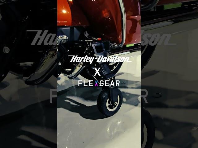 Harley davidson Road Glide 2024 / GLK Landing gear installation #harleydavidson #flexgear