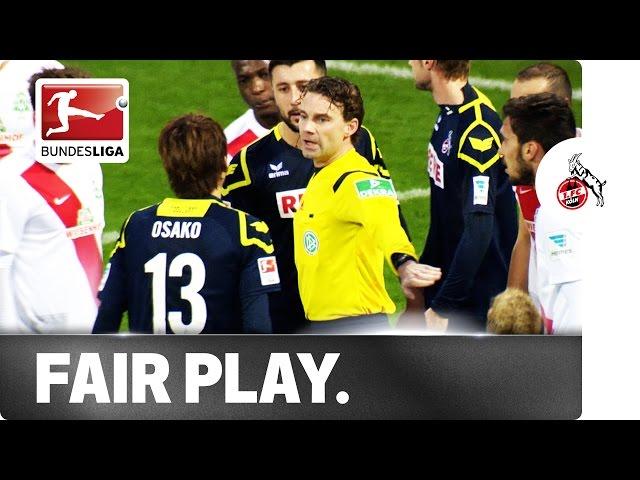 Great Fair-Play Gesture from Köln’s Japanese Star Yuya Osako