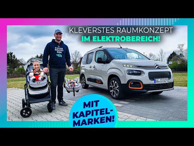 Citroen e-Berlingo: Endlich ein Family-Elektro als Verbrenner Ersatz?