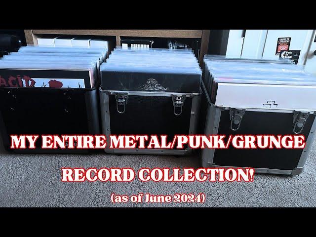MY FULL METAL/GRUNGE/PUNK VINYL COLLECTION!! || Vinyl Community