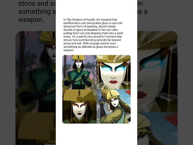 Kyoshi Bends Glass