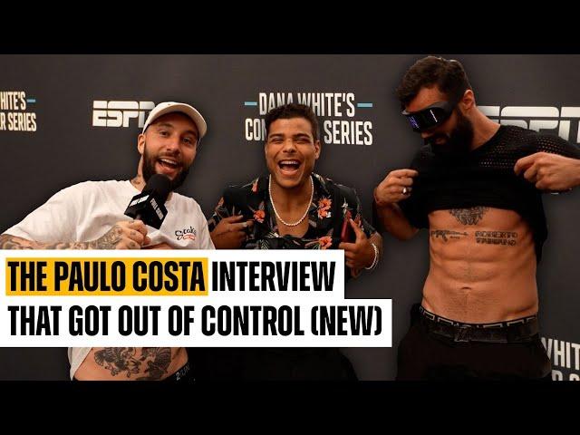 THE PAULO COSTA INTERVIEW THAT GOT OUT OF CONTROL! (NEW)