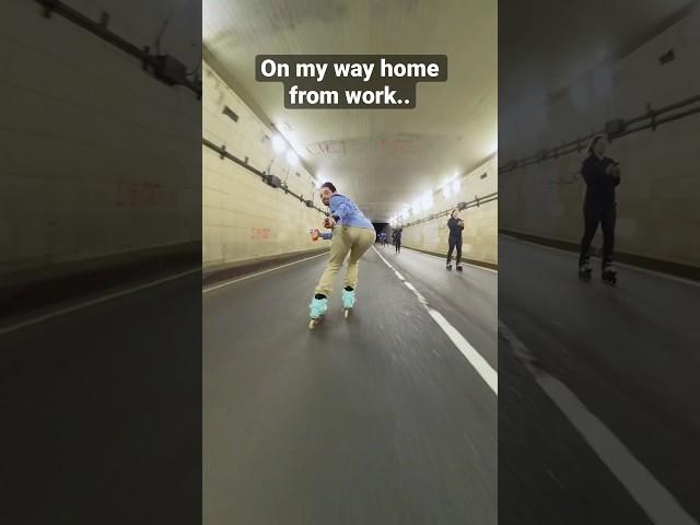 Street surfing New York City w/ @Devante2you - Wednesday Night Skate #rollerskating #rollerblading