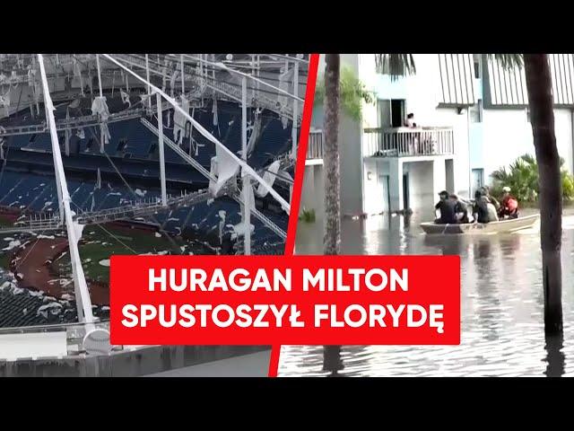 Koszmarne widoki po huraganie Milton. Spustoszył Florydę