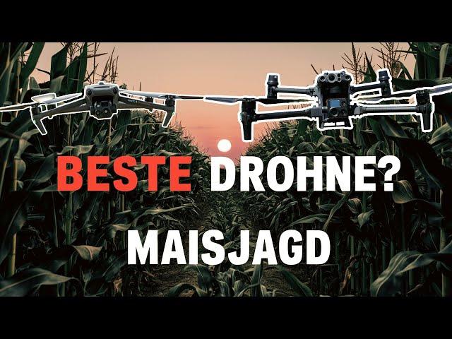 Die BESTE Drohne für die Maisjagd? DJI Mavic 3 Thermal vs Matrice 30T im Vergleich über dem Mais!