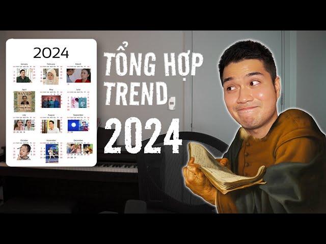 Tất cả TREND năm 2024 trong 20 phút | Đức Reaction