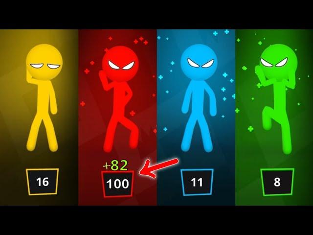 It's not fake  See for yourself ‼️ | Stickman party | Gameplay  1 2 3 4 Player