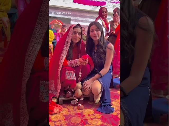 Sister marriage️…… #instagramid #minivlog #ytshorts #vlog @Sharmaji_232 #shortvideo