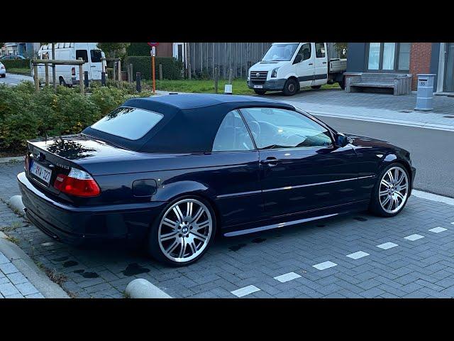 BMW E46 CABRIO 19 Inch style 67 walk around after handwash