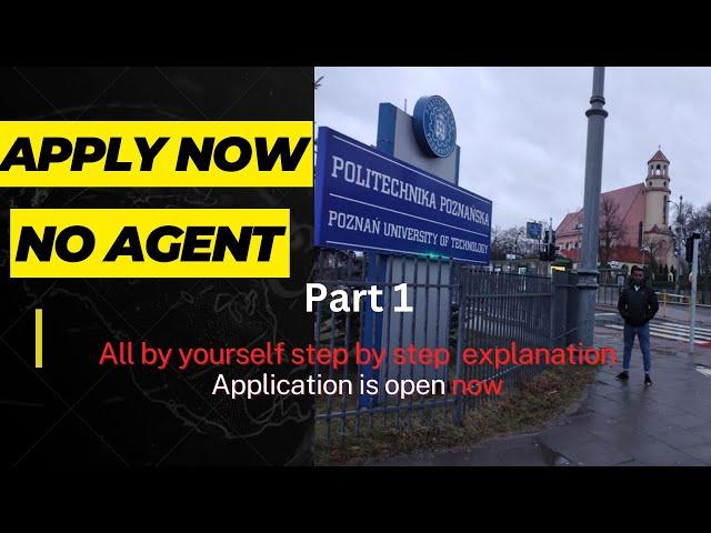 Part1 How to Apply to Polish Universties| ያለ ኤጀንት ወደ ፖላንድ ለመምጣት Apply Now Admission is Open | PUT