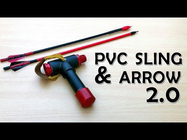 PVC Slingshot bow V 2.0 | What The Hack #18