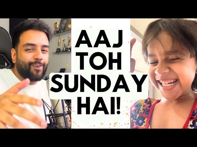 AAJ TOH SUNDAY HAI | Yashraj Mukhate | Dialogue wit beat using Ai | The Sunday Anthem