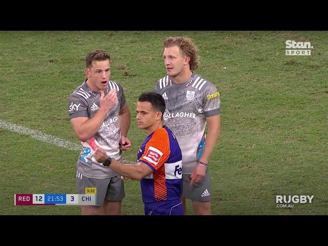 Damian McKenzie sees red