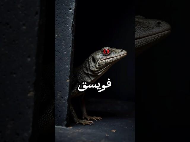 لماذا أمر النبي بقتل الوزغ او البرص ؟