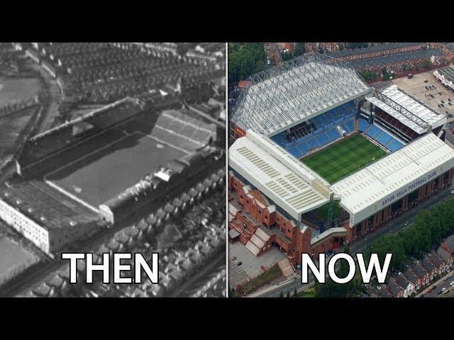 Sky Bet Championship Stadiums Then vs Now (17/18)