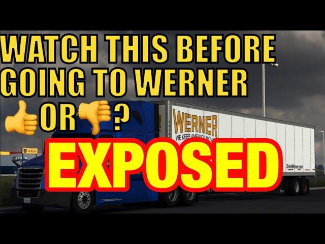 New Truck Drivers Watch This Video BEFORE Going To Werner Enterprises (2024 Review)