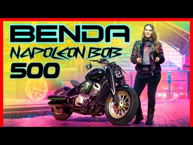 Benda Napoleon Bob 500 Test | The most unique motorcycle for the A2 license?