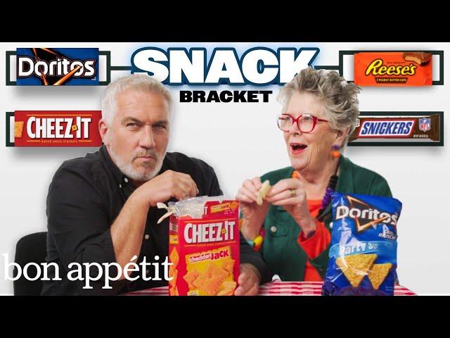 Paul Hollywood & Prue Leith Pick The Best Snack In America | Bon Appétit