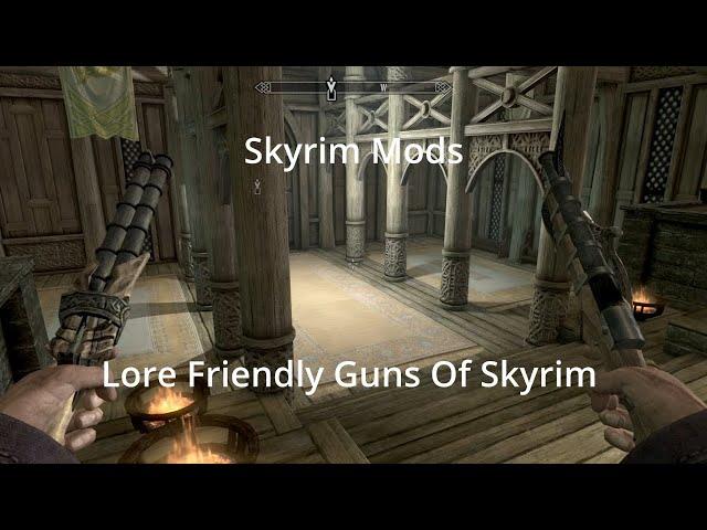 Skyrim Mods (Xbox One): Lore Friendly Guns Of Skyrim