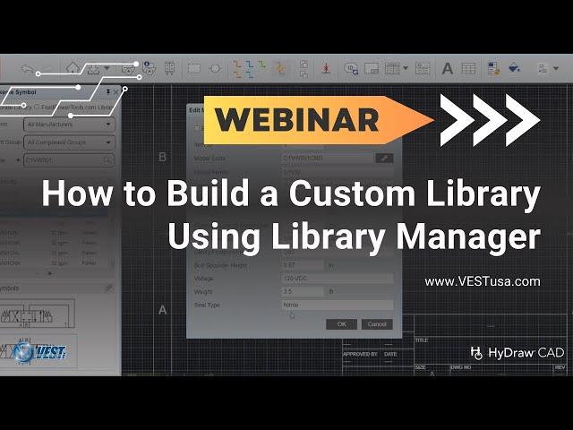 How to Quickly Build a Custom Library Using The HyDraw Library Manager