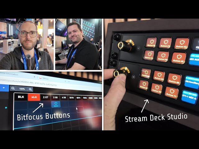 Bitfocus Buttons and Stream Deck Studio // IBC 2024 First Look