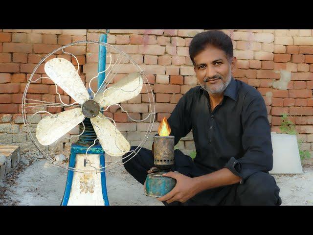 Stirling Engine: Kerosene Oil Powered Fan Detailed Review | How Does 60s Stirling Engine Fan Work?