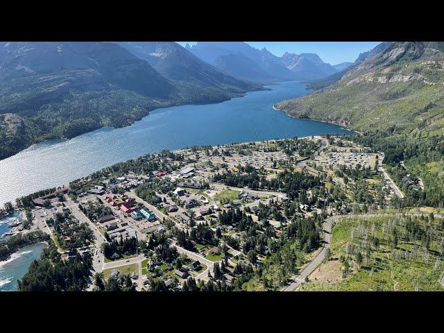 Waterton Townsite Waterton Lakes Park Alberta Canada