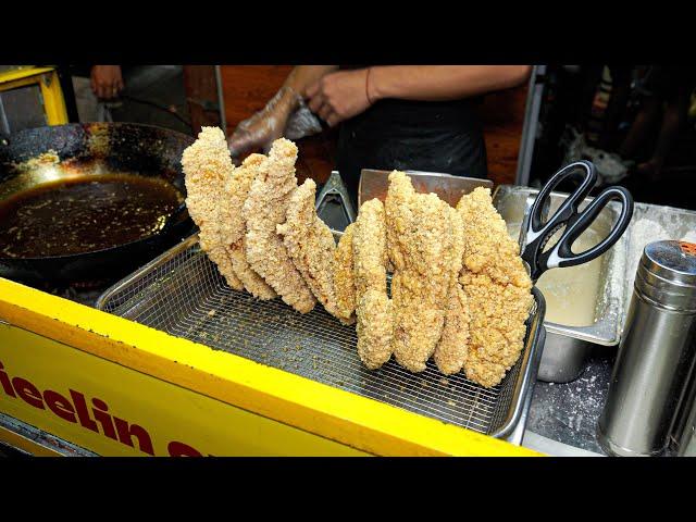 AYAM FILLET GORENG TEPUNG DI GUNTING UKURAN JUMBO