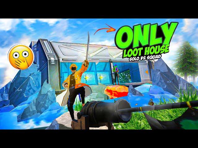 Only Gloo House Challenge  Solo VS Squad | Free Fire