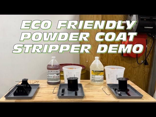 Eco Powder Coat Stripper Testing