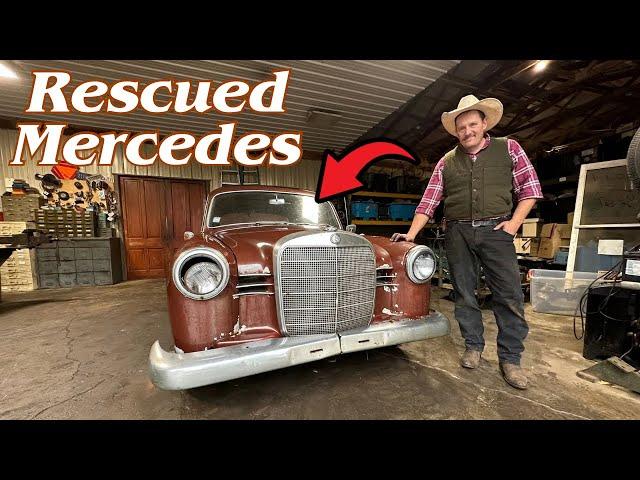 1961 Mercedes Benz 190 Setting For 35 Years Or More Will It Run and Drive?