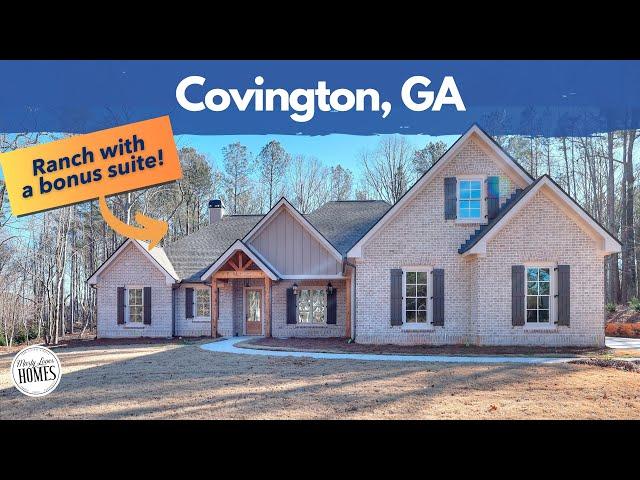  Gorgeous Covington Homes near a LAKE! | 4bd 3br Atlanta New Construction