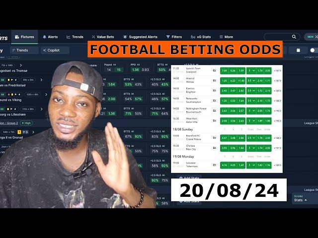 BEST Football Predictions for Today (20/08) | Expert Betting Tips & Value Bets