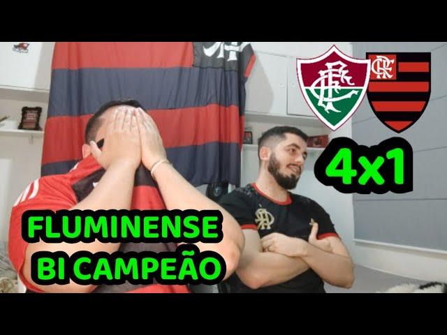 REACT MELHORES MOMENTOS FLUMINENSE 4X1 FLAMENGO - FLUMINENSE BI CAMPEÃO CARIOCA 2023