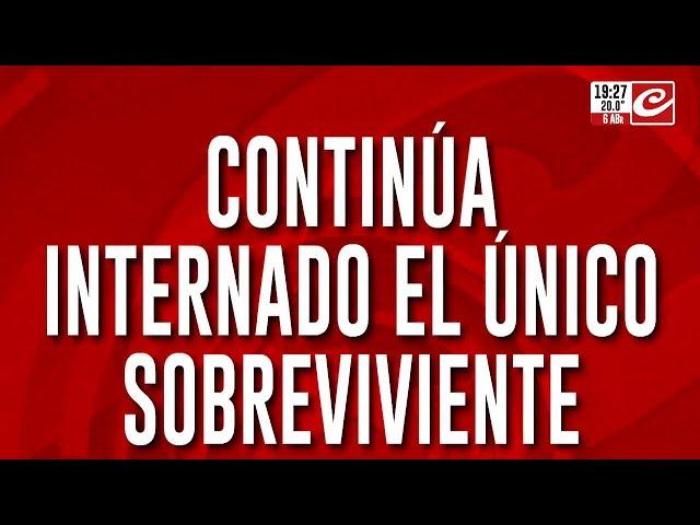 Continúa internado el único sobreviviente del choque de la Panamericana: más de 24 horas en terapia