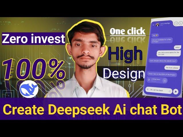 How To Create WhatsApp AI Chatbot FREE! Create ai Chatbot Deepseek ai