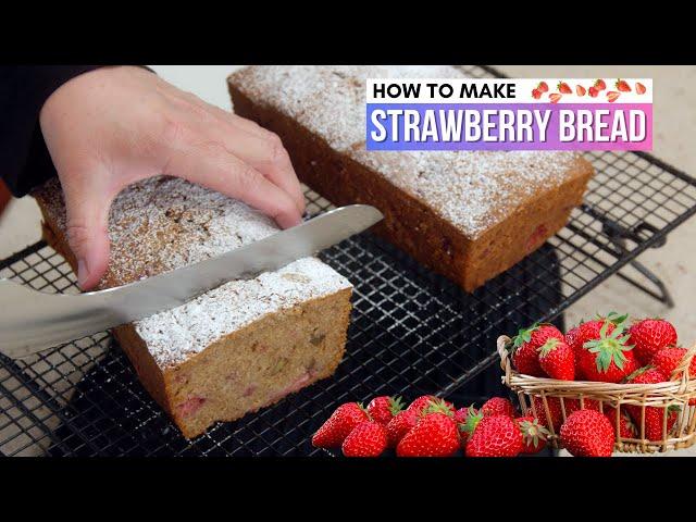  Spring Delight: Easy Strawberry Bread Recipe | AmyLearnsToCook