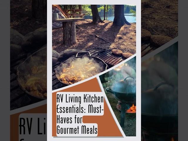 RV Living Kitchen Essentials: Must-Haves for Gourmet Meals!