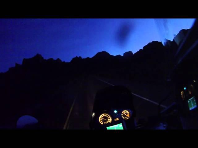 Arriving late at the Basin, Big Bend, Texas.
