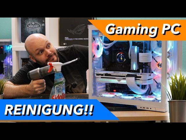 Gaming PC reinigen und warten: Schritt-für-Schritt Anleitung!