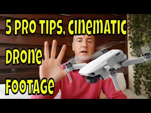 5 Pro tips to shoot cinematic drone footage for your YouTube channel.