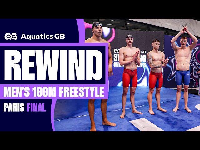 The GREATEST Men's 100m Freestyle field Britain has ever seen? | Aquatics GB Swimming Champs 2024