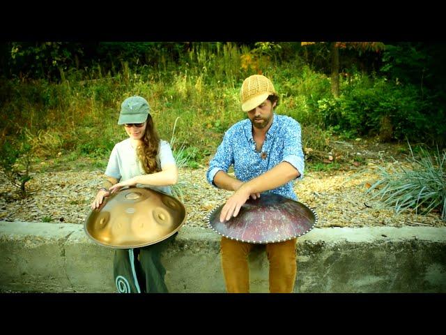 Amy Naylor and Rewildyoursoul Handpan Improv- Sunpan and Meridian