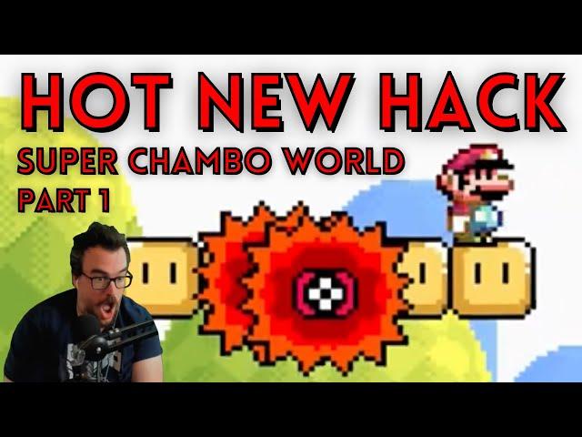 Sick new Kaizo Mario Hack - Barb plays Super Chambo World Part 1