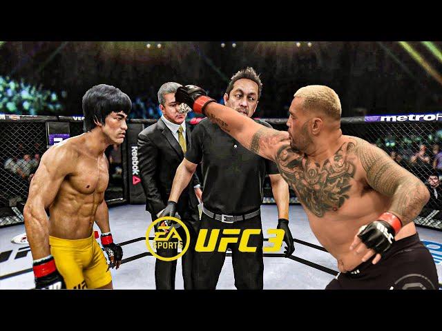 Bruce Lee vs Mark Hunt - EA Sports UFC 3 - Dragon Fight 