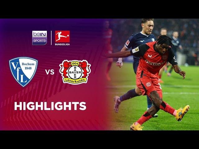 Bochum 1-1 Bayer Leverkusen | Bundesliga 24/25 Match Highlights