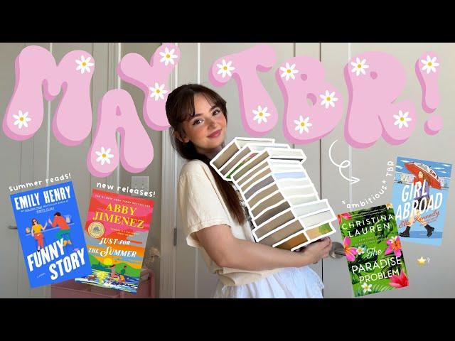 let’s talk about all the books i’m *HOPING* to read in may ️ (may tbr!)