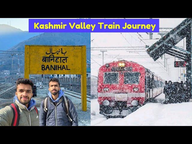 Kashmir Valley Train Journey - Banihal to Srinagar Full Journey  | Malayalam