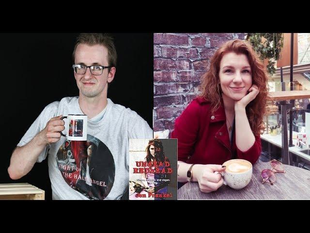 Undead Redhead book vlog collab with Christina De Vries